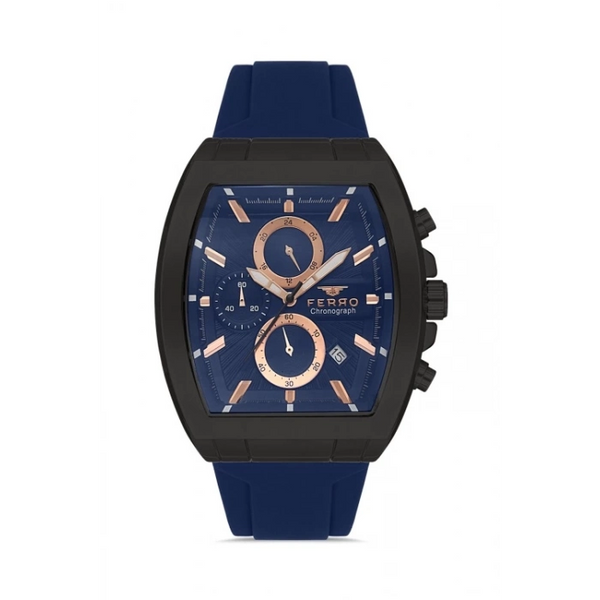 FM31325D Silikon Kordonlu Erkek Kol Saati