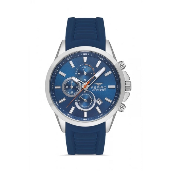 FM31359D Silikon Kordonlu Erkek Kol Saati