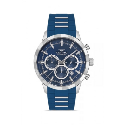 FM31360D Silikon Kordonlu Erkek Kol Saati