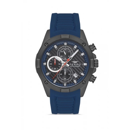 FM31361D Silikon Kordonlu Erkek Kol Saati