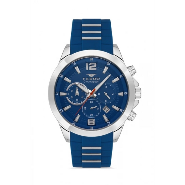 FM31362D Silikon Kordonlu Erkek Kol Saati