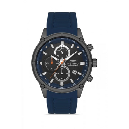 FM31363D Silikon Kordonlu Erkek Kol Saati