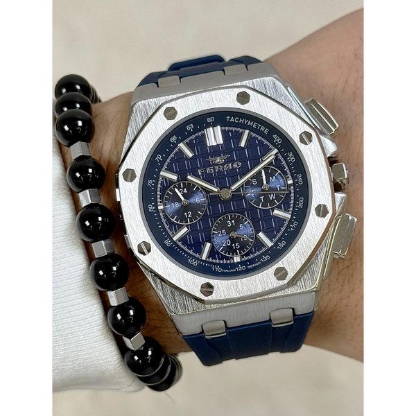 FM43001D Silikon Kordonlu Erkek Kol Saati