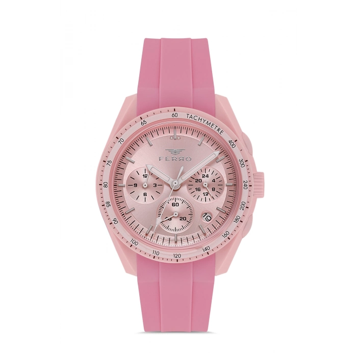 FM11401D Silikon Kordonlu Erkek Kol Saati