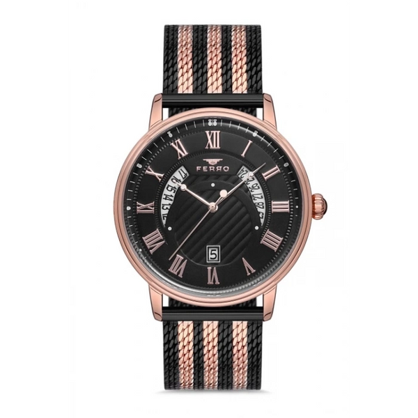 F11050C Hasır Kordonlu Erkek Kol Saati