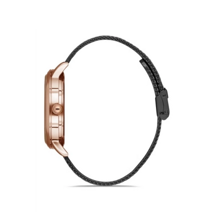 F11050C Hasır Kordonlu Erkek Kol Saati