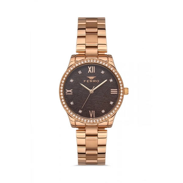 FL21286A Çelik Kordonlu Kadın Kol Saati