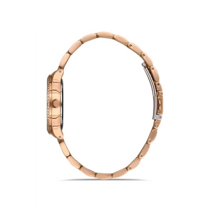 FL21286A Çelik Kordonlu Kadın Kol Saati