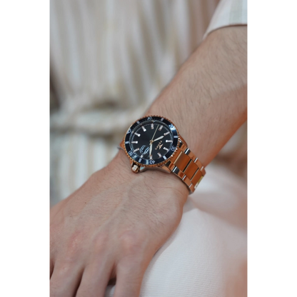 F11238A Çelik Kordonlu Erkek Kol Saati