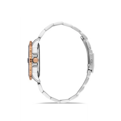 F11238A Çelik Kordonlu Erkek Kol Saati