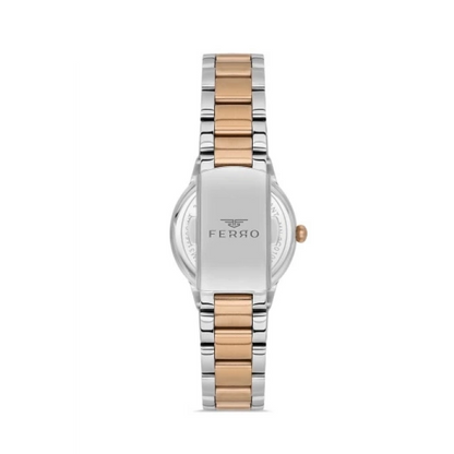 FL21349A Çelik Kordonlu Kadın Kol Saati