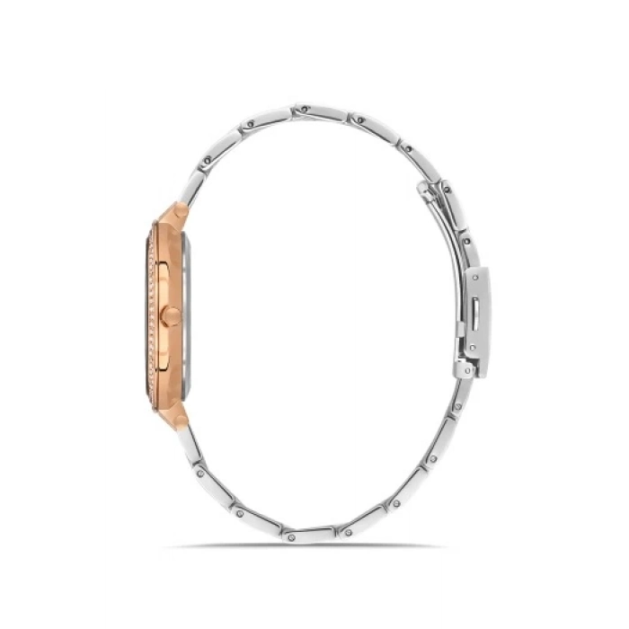 FL21449A Çelik Kordonlu Kadın Kol Saati