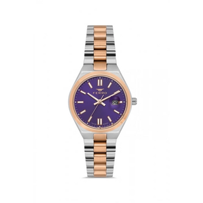 FL21492A Çelik Kordonlu Kadın Kol Saati