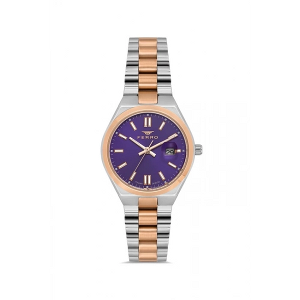 FL21492A Çelik Kordonlu Kadın Kol Saati