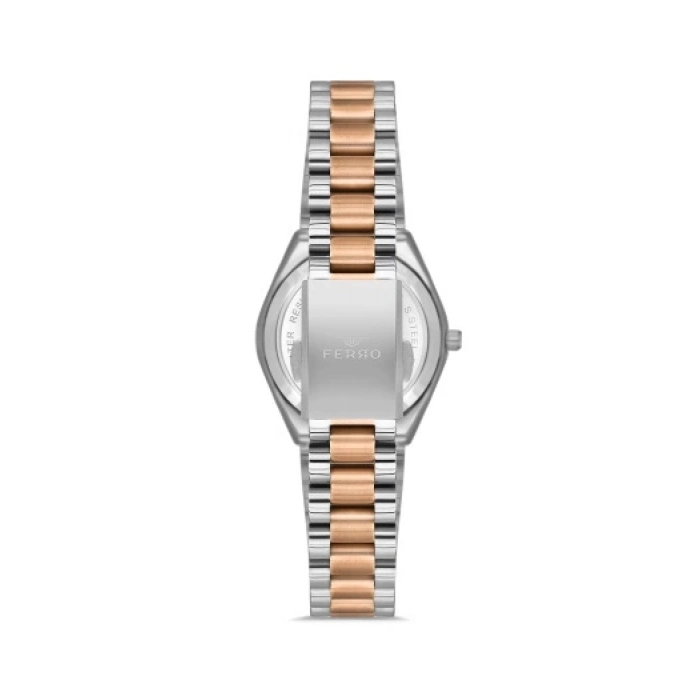 FL21492A Çelik Kordonlu Kadın Kol Saati