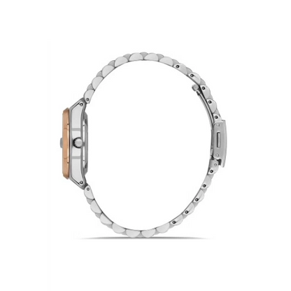 FL21492A Çelik Kordonlu Kadın Kol Saati