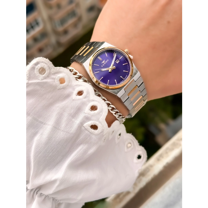 FL21495A Çelik Kordonlu Kadın Kol Saati