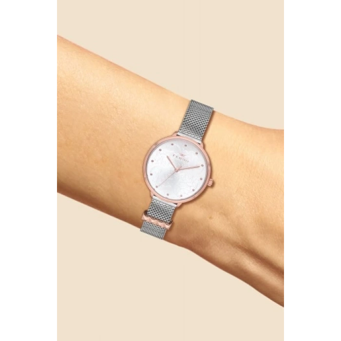 F21087C Hasır Kordonlu Kadın Kol Saati