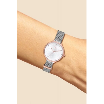 F21087C Hasır Kordonlu Kadın Kol Saati