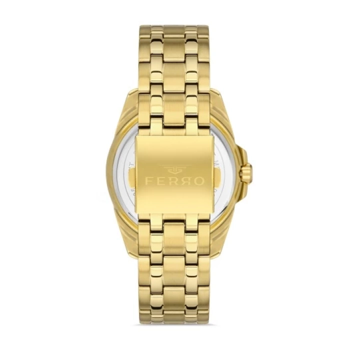 F11323A Çelik Kordonlu Otomatik Erkek Kol Saati