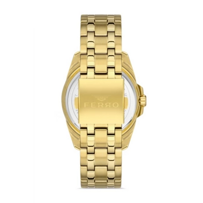 F11323A Çelik Kordonlu Otomatik Erkek Kol Saati