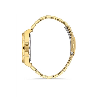 F11357A Çelik Kordonlu Erkek Kol Saati