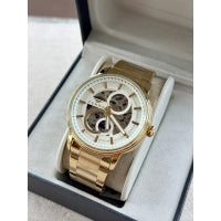 F31399A Çelik Kordonlu Otomatik Erkek Kol Saati