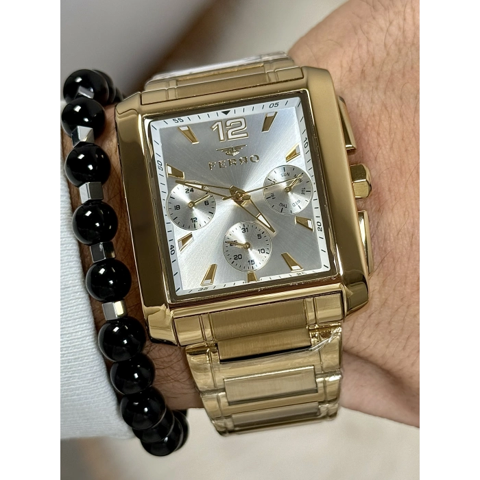 FM11465AWT Çelik Kordonlu Erkek Kol Saati