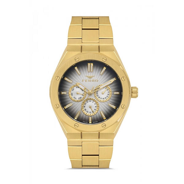 FM11537AWT Çelik Kordonlu Erkek Kol Saati