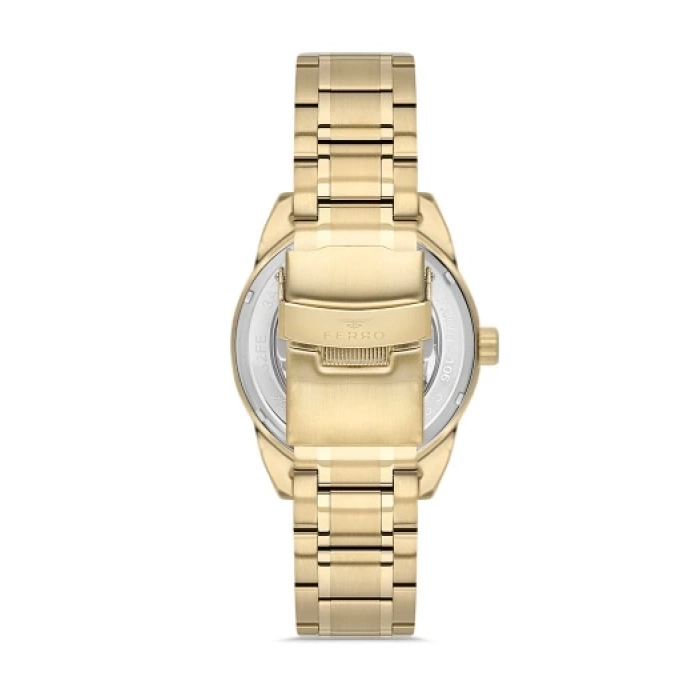 FM40106A Çelik Kordonlu Otomatik Erkek Kol Saati