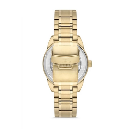 FM40106A Çelik Kordonlu Otomatik Erkek Kol Saati