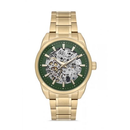 FM40106A Çelik Kordonlu Otomatik Erkek Kol Saati