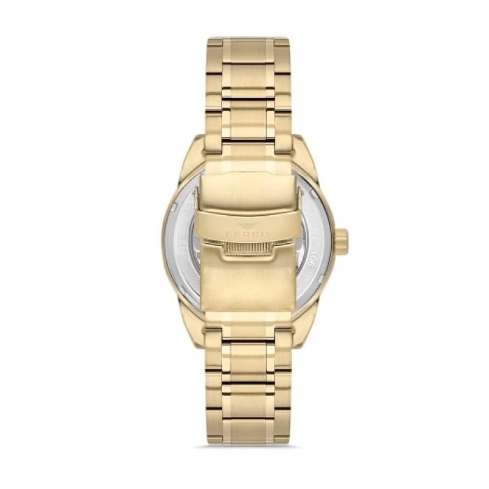 FM40106A Çelik Kordonlu Otomatik Erkek Kol Saati