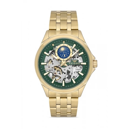 FM40111A Çelik Kordonlu Otomatik Erkek Kol Saati