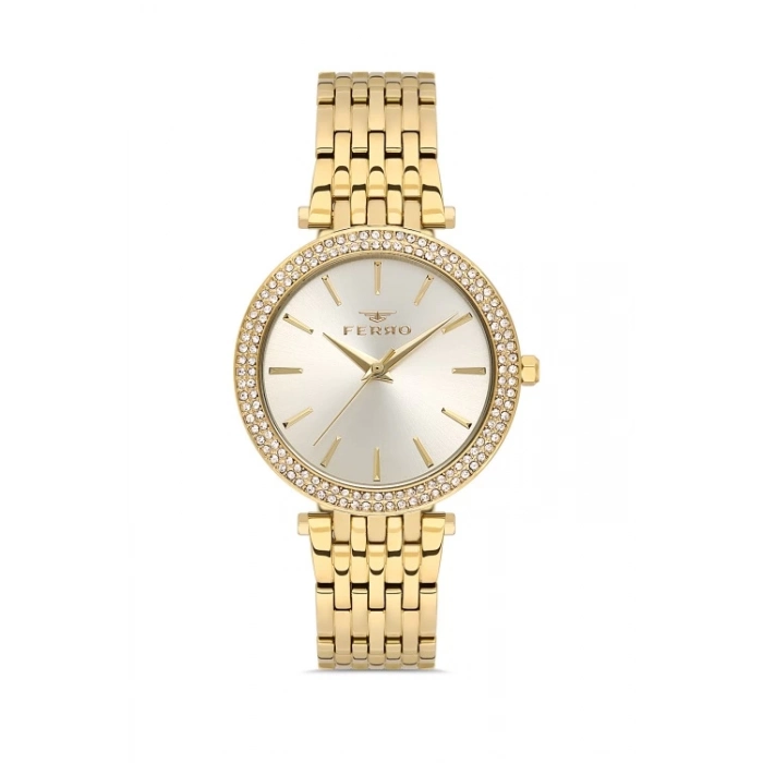 FL21449A Çelik Kordonlu Kadın Kol Saati