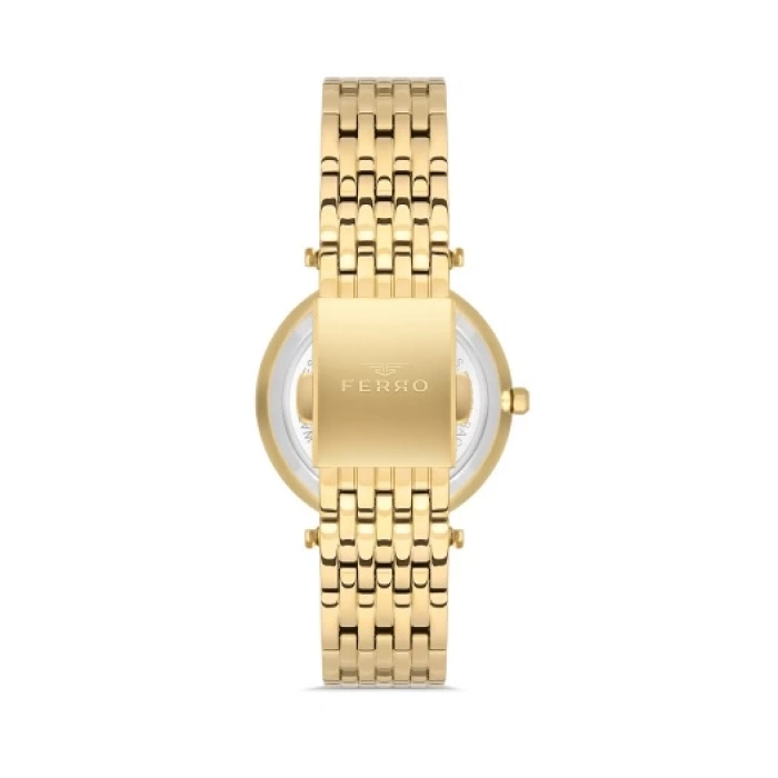 FL21449A Çelik Kordonlu Kadın Kol Saati