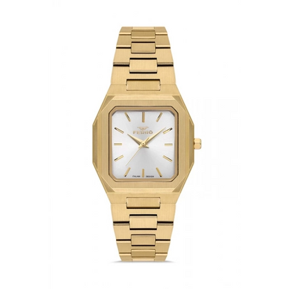 FL21482AWT Çelik Kordonlu Kadın Kol Saati