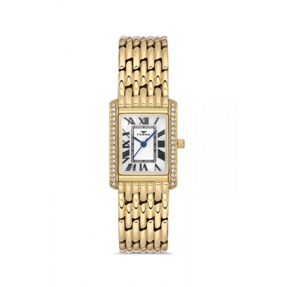 FL21483A Çelik Kordonlu Kadın Kol Saati