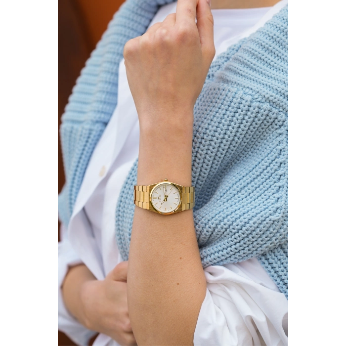 FL21495A Çelik Kordonlu Kadın Kol Saati