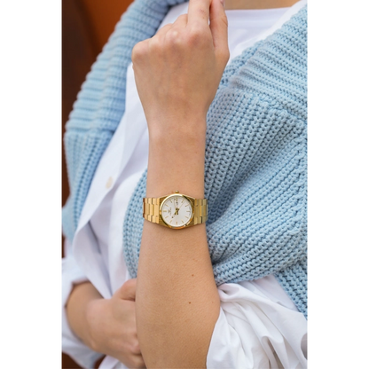 FL21495A Çelik Kordonlu Kadın Kol Saati