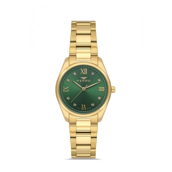 FL21502AWT Çelik Kordonlu Kadın Kol Saati