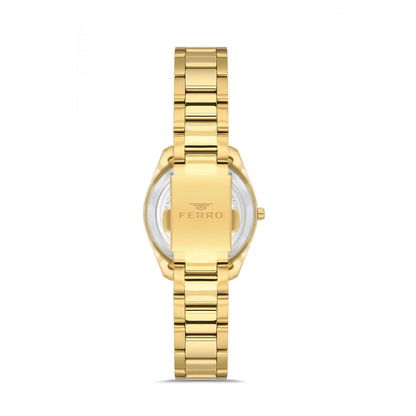 FL21502AWT Çelik Kordonlu Kadın Kol Saati