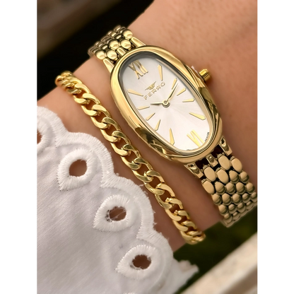 FL21510A Çelik Kordonlu Kadın Kol Saati