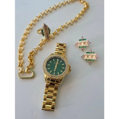 FL21540AWT Çelik Kordonlu Kadın Kol Saati