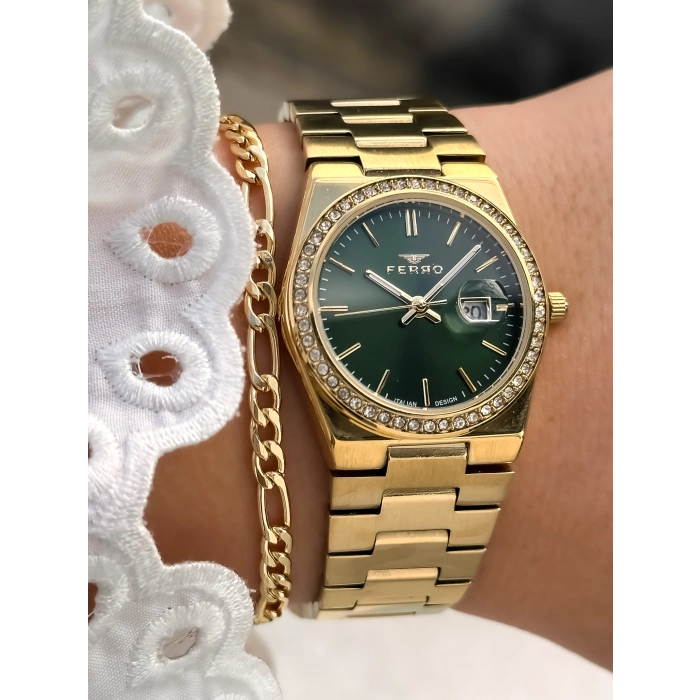 FL21596AWT Çelik Kordonlu Kadın Kol Saati