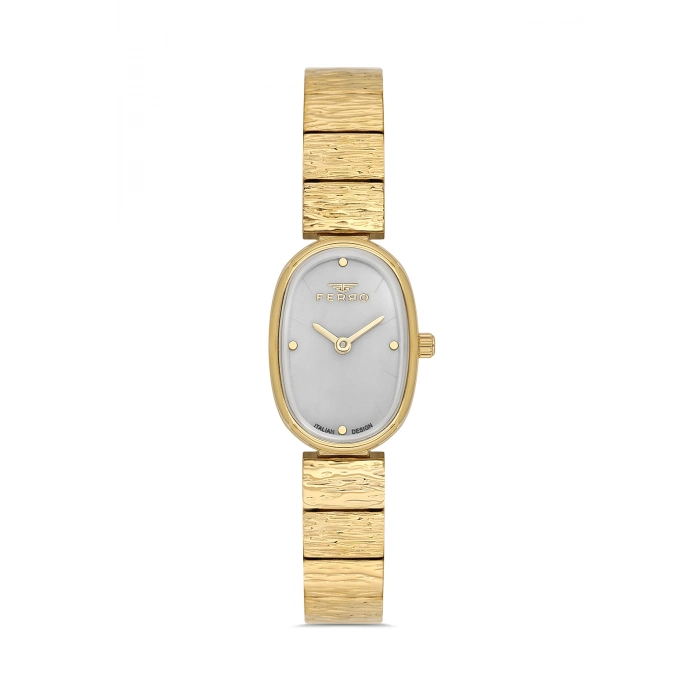 FL21600AWT Çelik Kordonlu Kadın Kol Saati