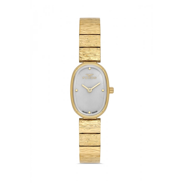 FL21600AWT Çelik Kordonlu Kadın Kol Saati