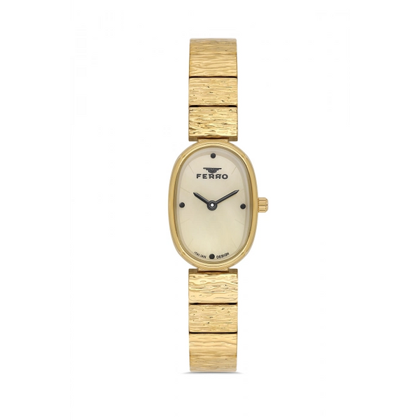 FL21600AWT Çelik Kordonlu Kadın Kol Saati