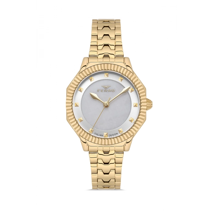 FL21632AWT Çelik Kordonlu Kadın Kol Saati