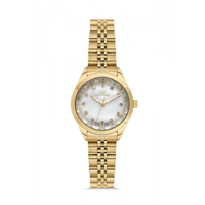 FL21741AWT Çelik Kordonlu Kadın Kol Saati